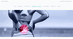 Desktop Screenshot of amberlaris.com.au